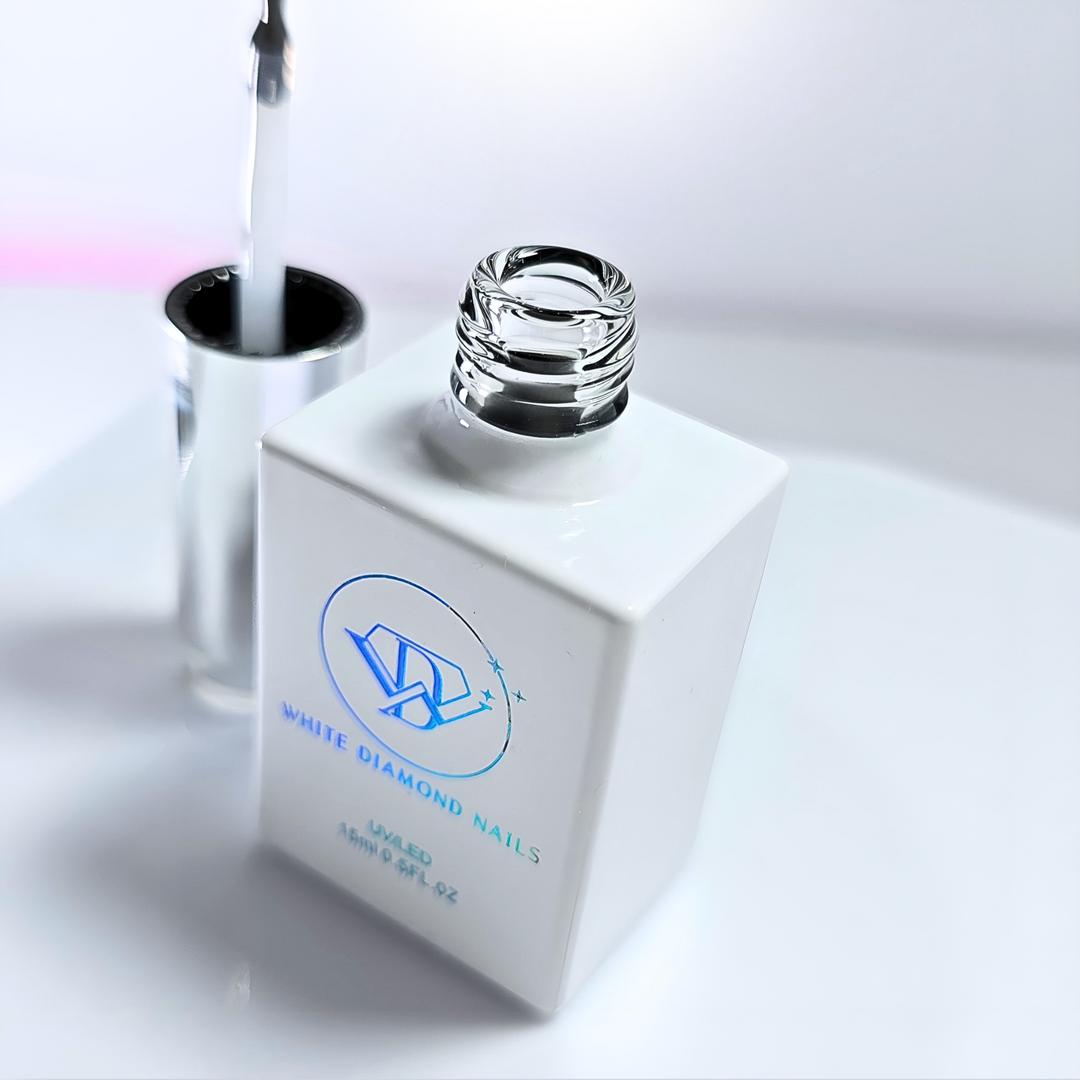 Diamond Top Coat for Gel Nails – High Gloss No Wipe