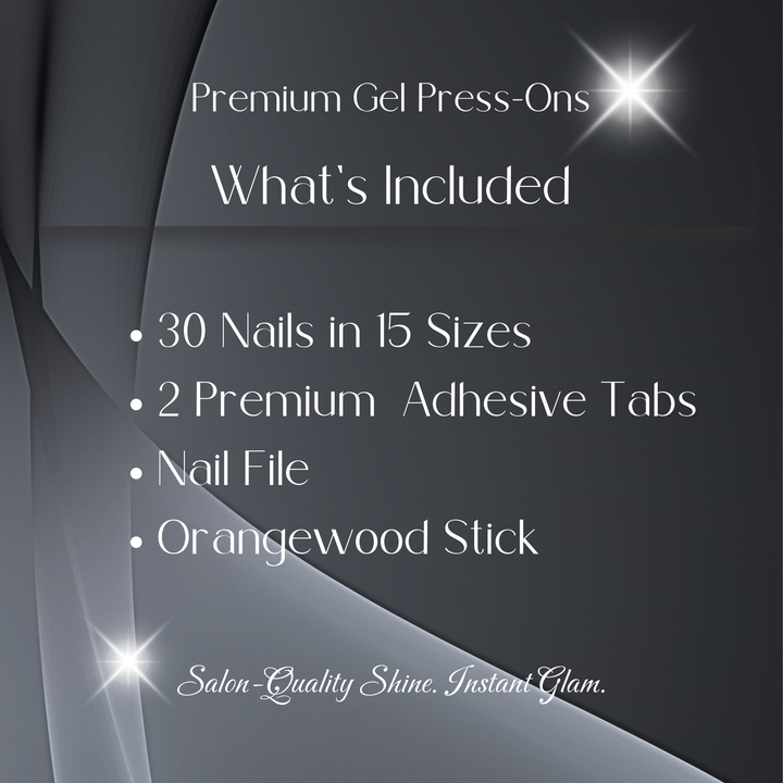 PRESS-ON NAILS - 073 BLUSHING PETALS