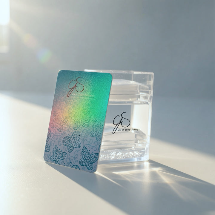 CLEAR JELLY STAMPER - Bling Stamper Cubed