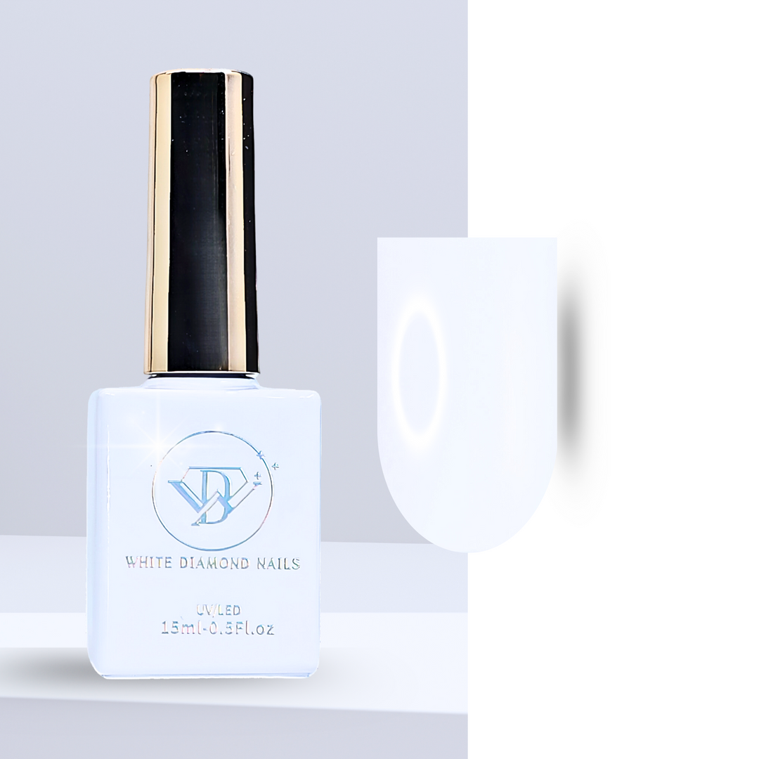 101 White Dove base coat – smooth, protective base layer for long-lasting manicures, promoting even gel polish application and nail health.