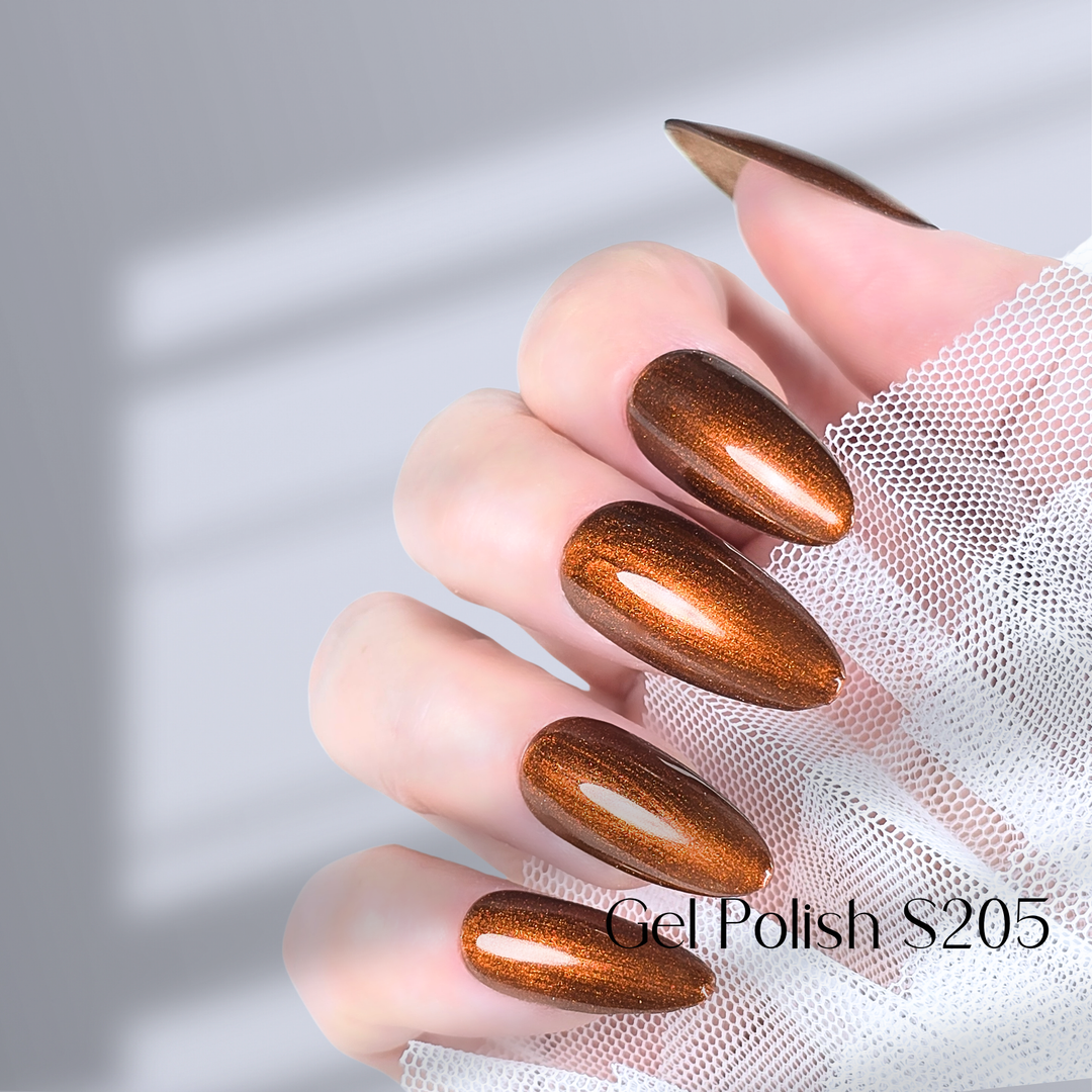 VERNIS GEL - S205 Coucher de soleil ardent