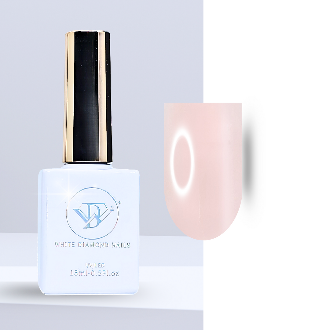 108 Pale Taupe base coat – neutral taupe base layer for smooth gel polish application, promoting nail health and ensuring a long-lasting, flawless manicure.