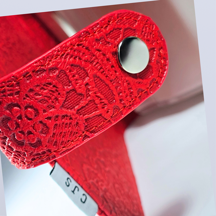 STAMPING PLATE BINDER - Large (14×9) Scarlett Lace