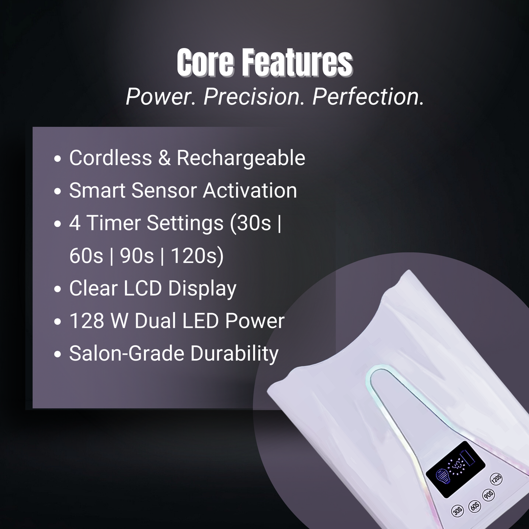 LED Nail Lamp – Professional Gel Curing System