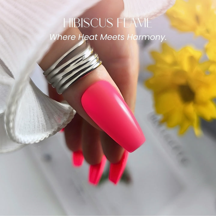 GEL POLISH - S215 Hibiscus Flame