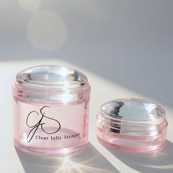 CLEAR JELLY STAMPER - The Big Bling - XL - Pink
