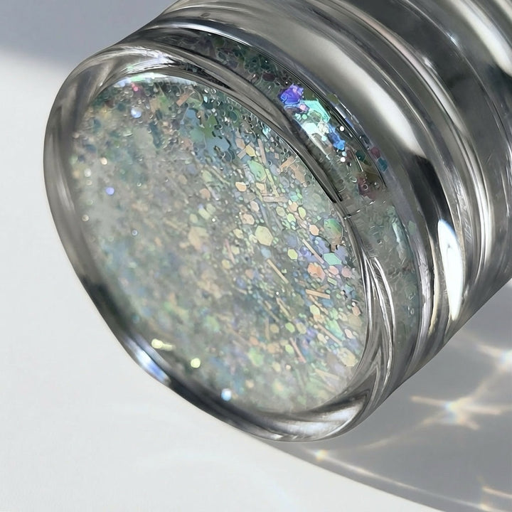 CLEAR JELLY STAMPER - XL Lil Miss Bling - Glitter Editions