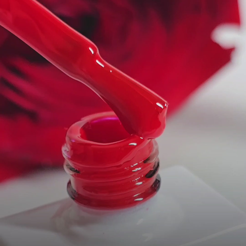 Gel Polish 391 Scarlet Letter Video