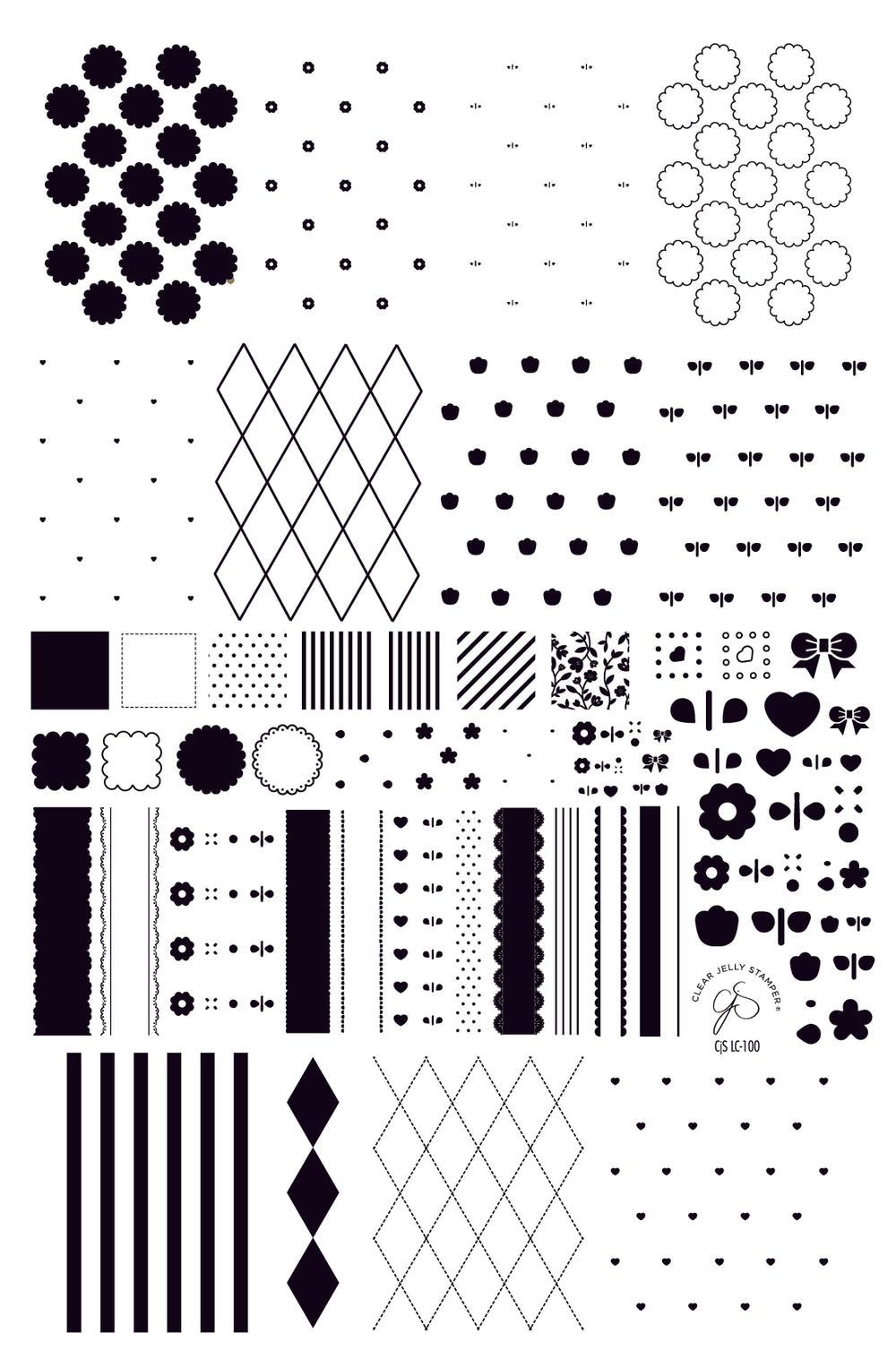 STAMPING PLATE - CjS-383 Cozy Corner