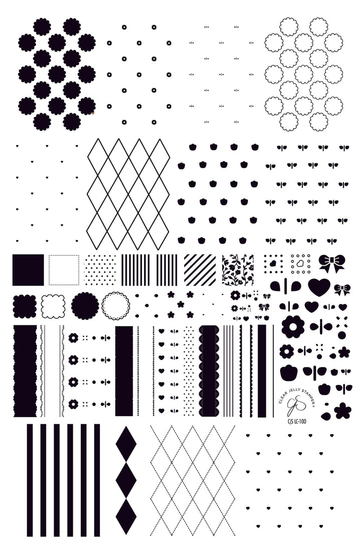 STAMPING PLATE - CjS-383 Cozy Corner